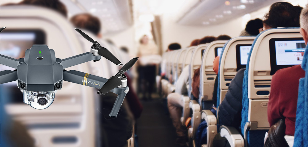 Drohne im Handgepäck transportieren