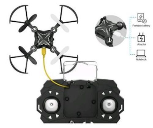 Fernsteuerung der Tenker Skyracer Drohne