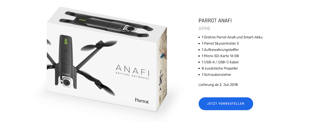 Parrot Anafi Drohne kaufen